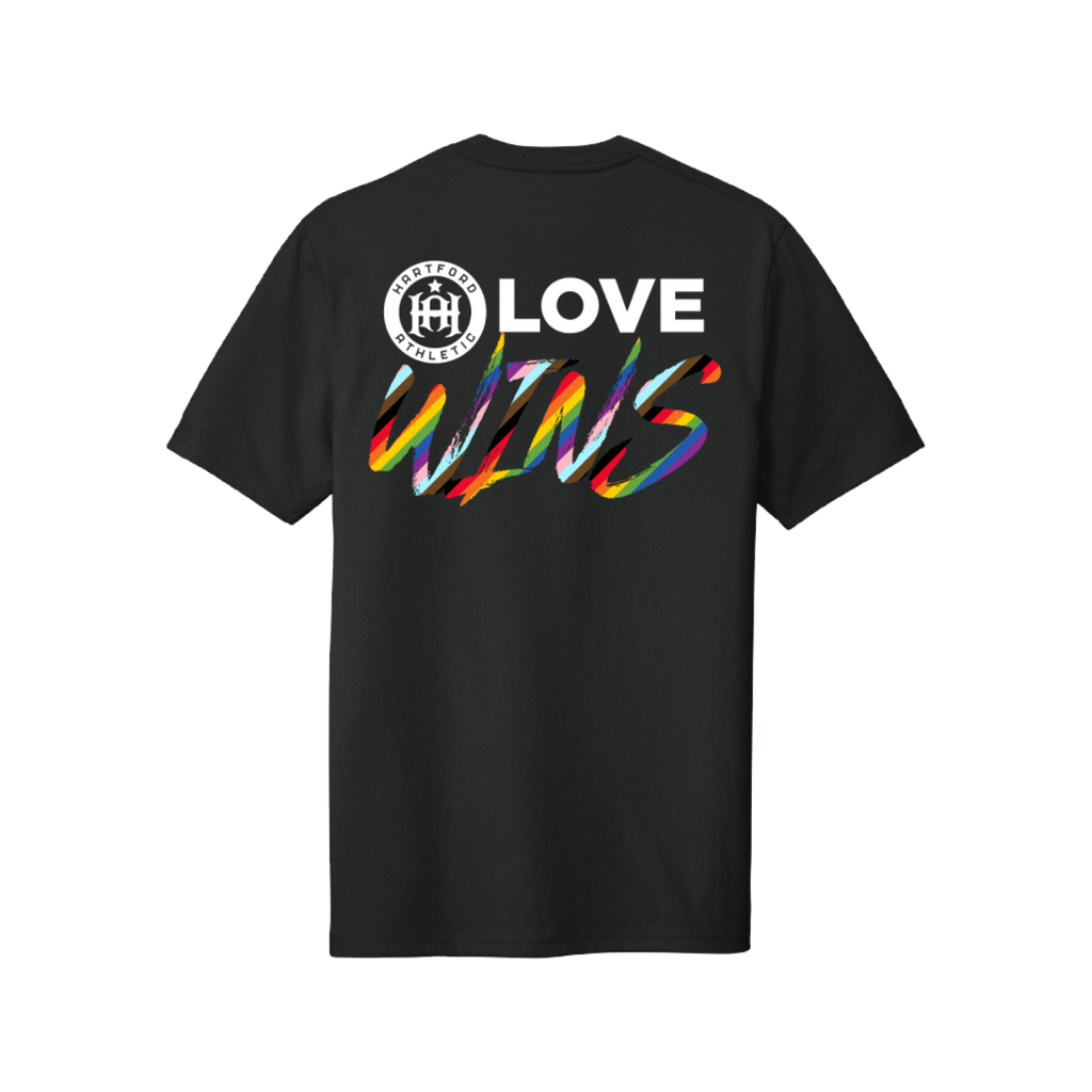 Hartford Athletic Love Wins T-Shirt Back