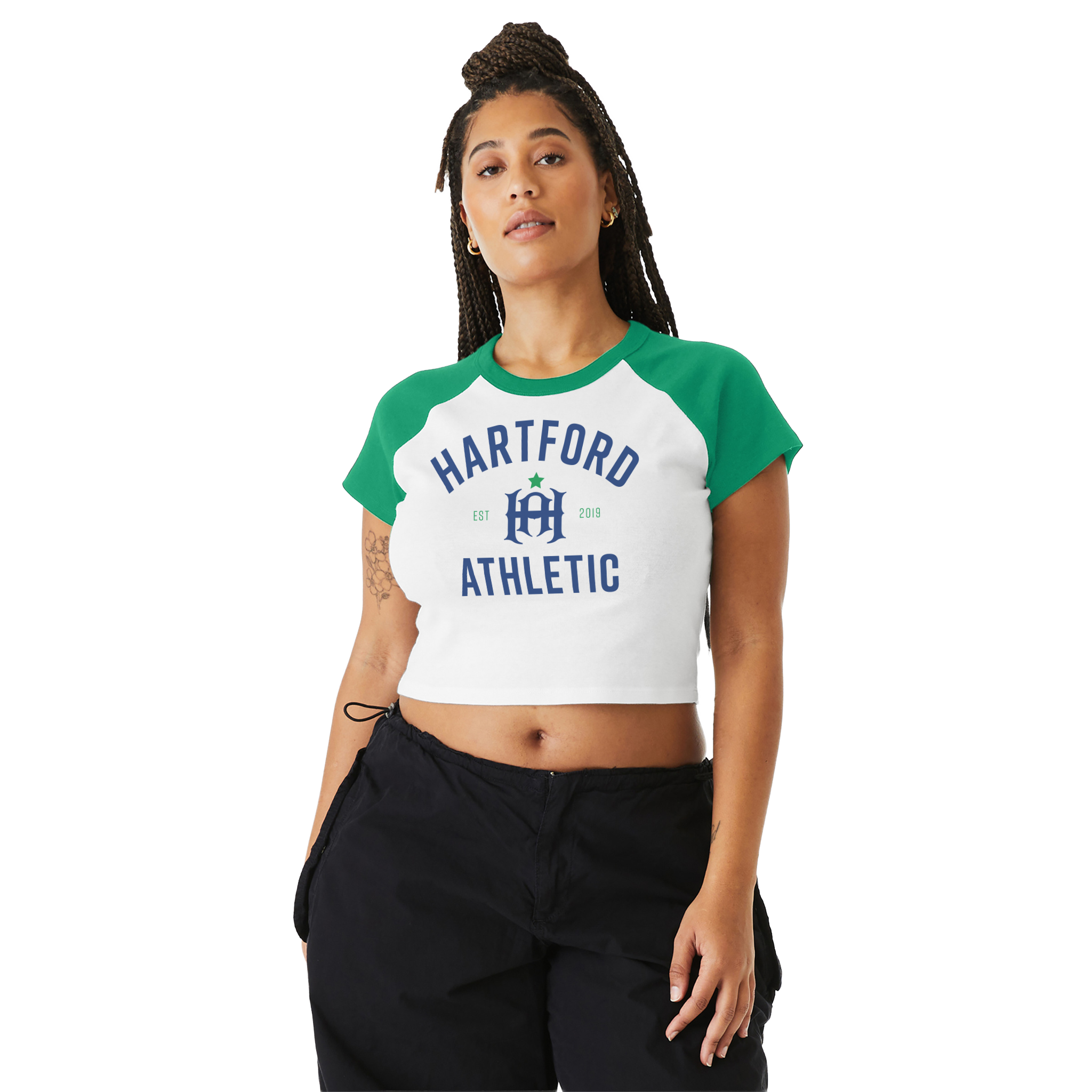 Womens Classic Raglan Baby T-Shirt