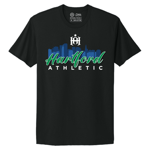 Hartford Athletic Athletic Skyline T-Shirt Black