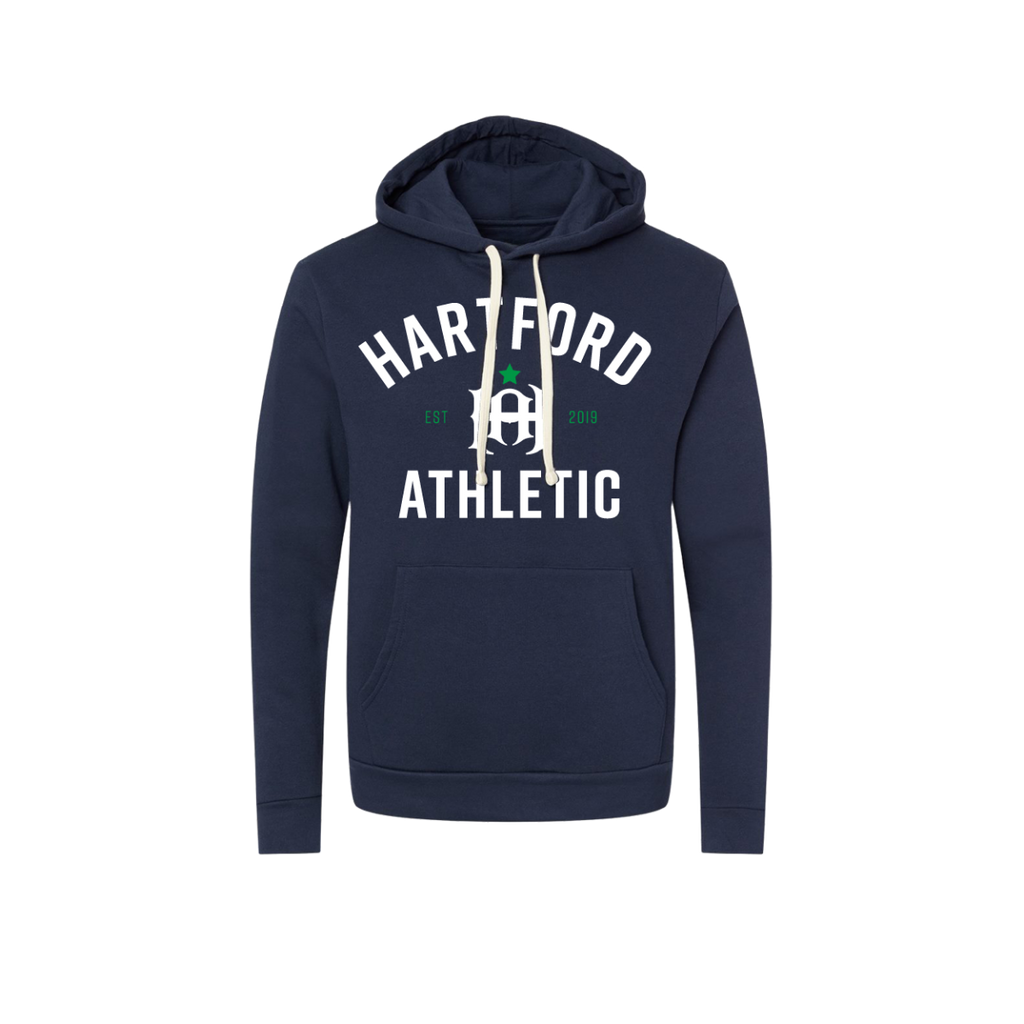 Hartford Athletic Classic Wordmark Hoodie Midnight Navy