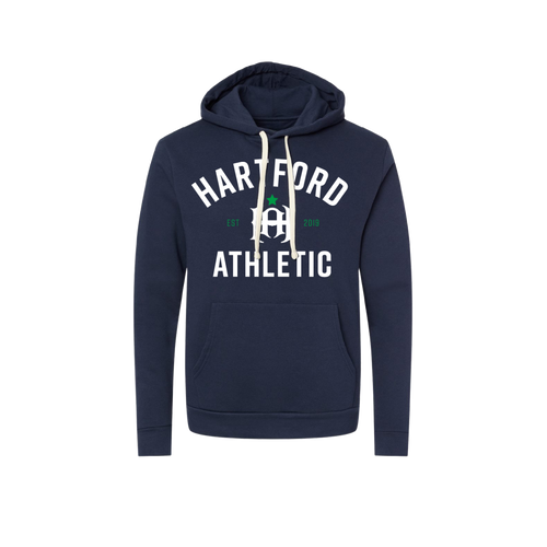 Hartford Athletic Classic Wordmark Hoodie Midnight Navy