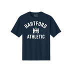 Hartford Athletic Classic Wordmark T-Shirt Navy