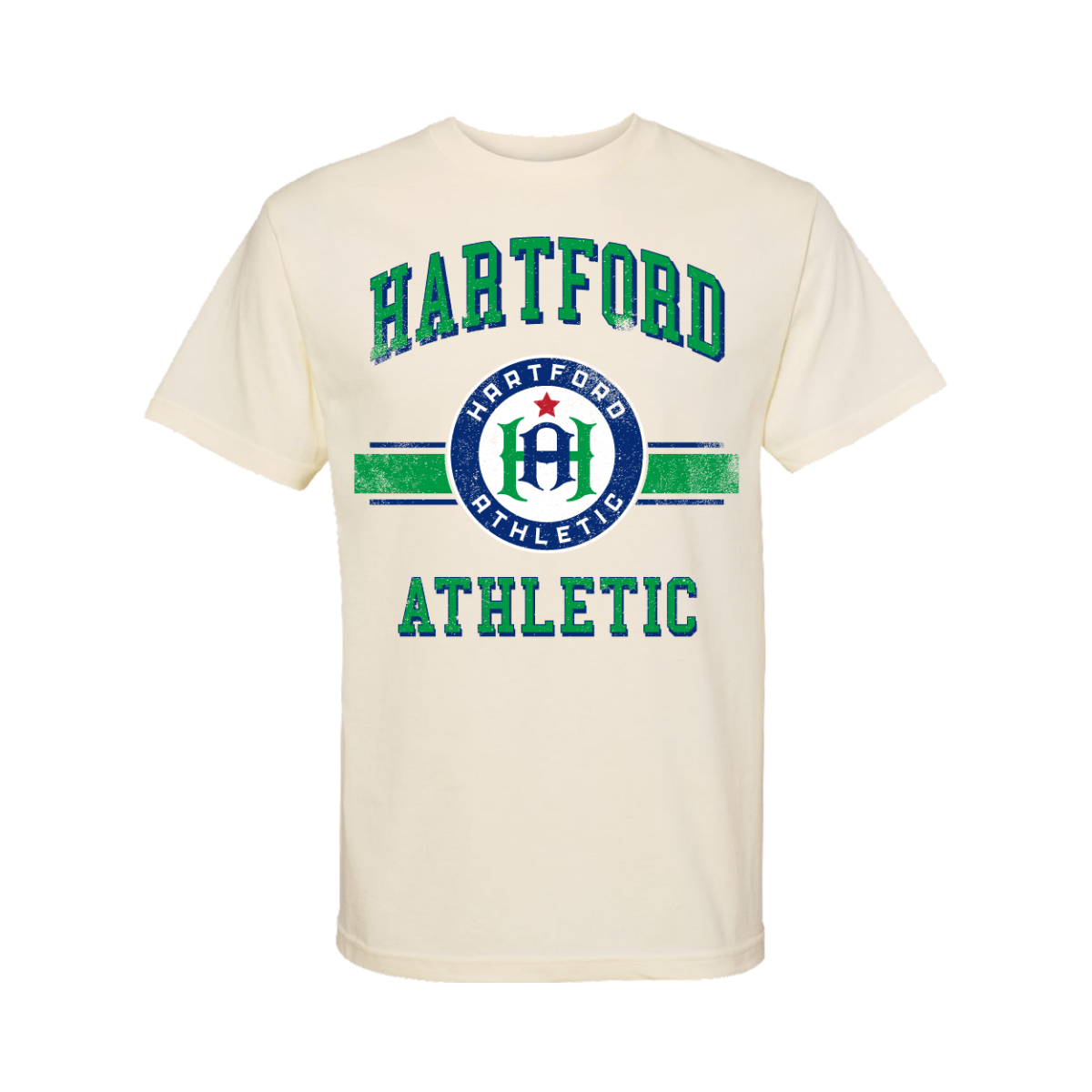Hartford Athletic Distressed Crest T-Shirt