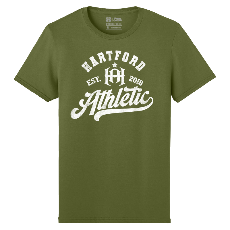 Hartford Athletic Distressed Script T-Shirt