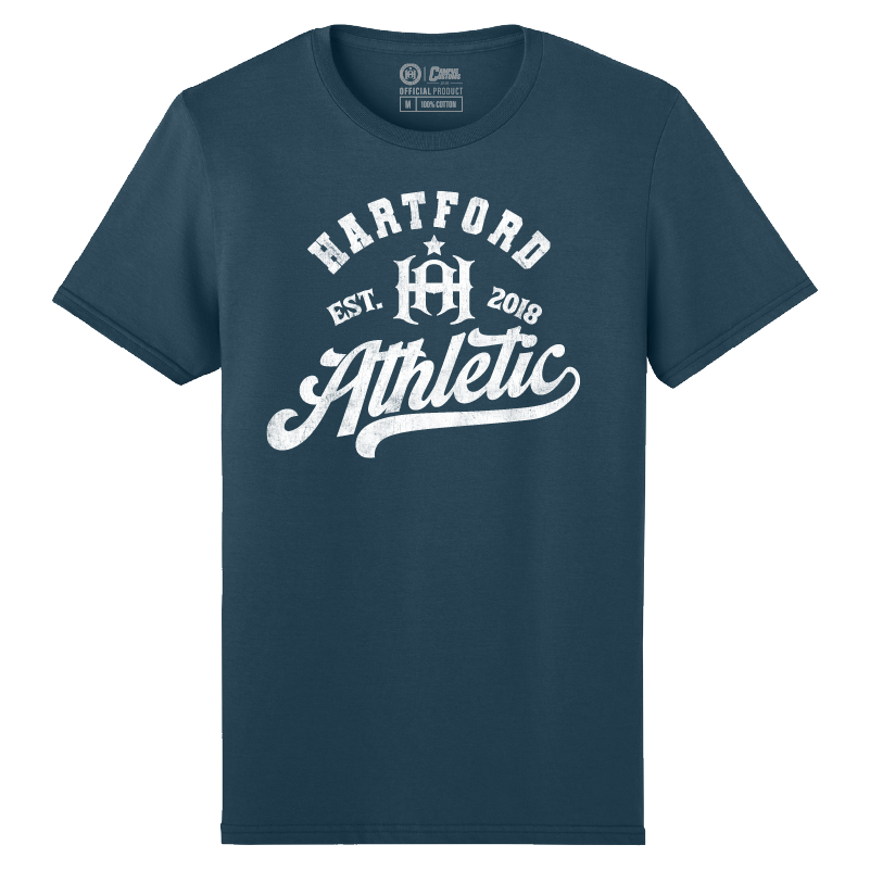 Hartford Athletic Distressed Script T-Shirt