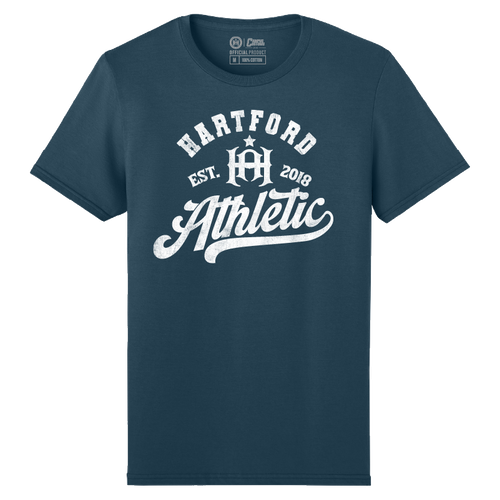 Hartford Athletic Distressed Script T-Shirt