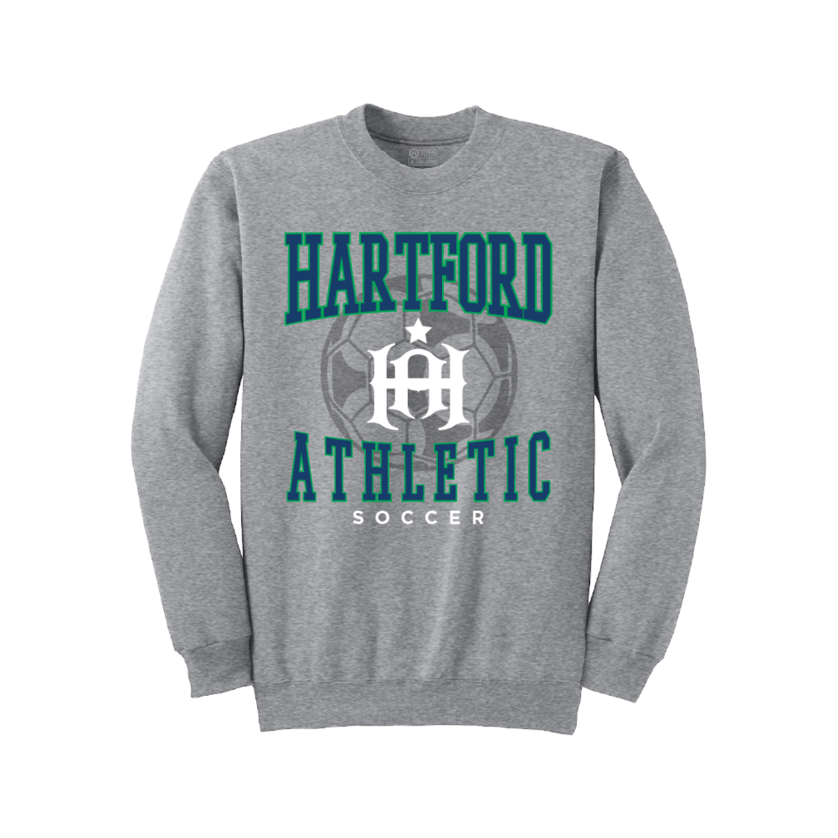 Hartford Athletic Game Day Crewneck Athletic Heather
