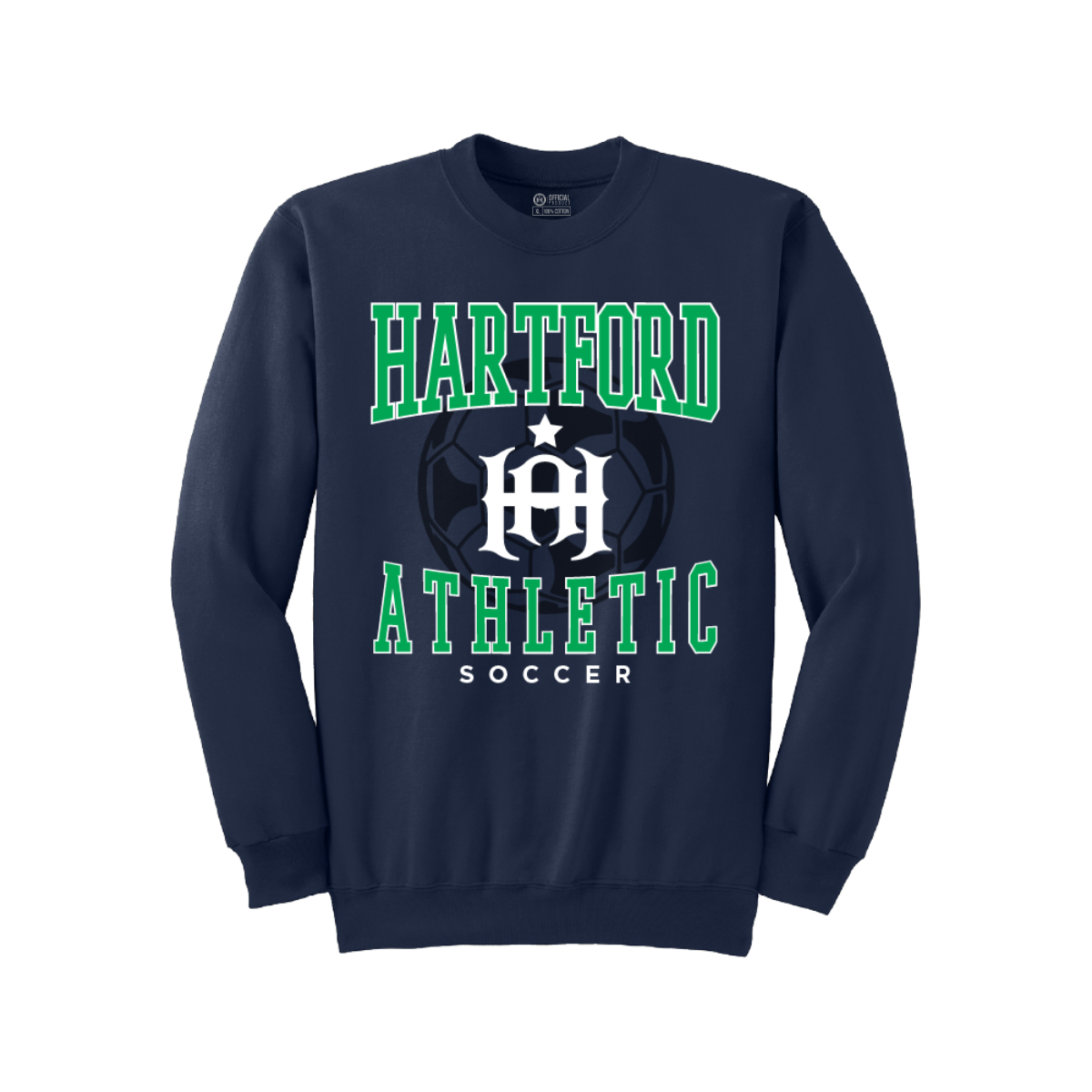 Hartford Athletic Game Day Crewneck Navy
