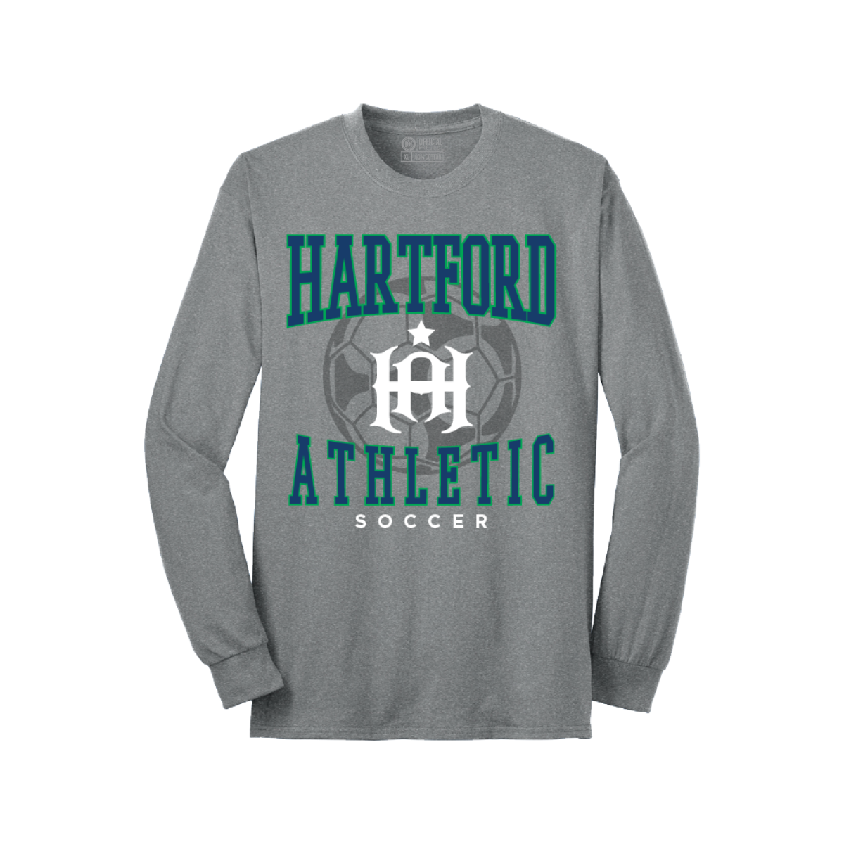 Hartford Athletic Game Day Long Sleeve T-Shirt Athletic Heather