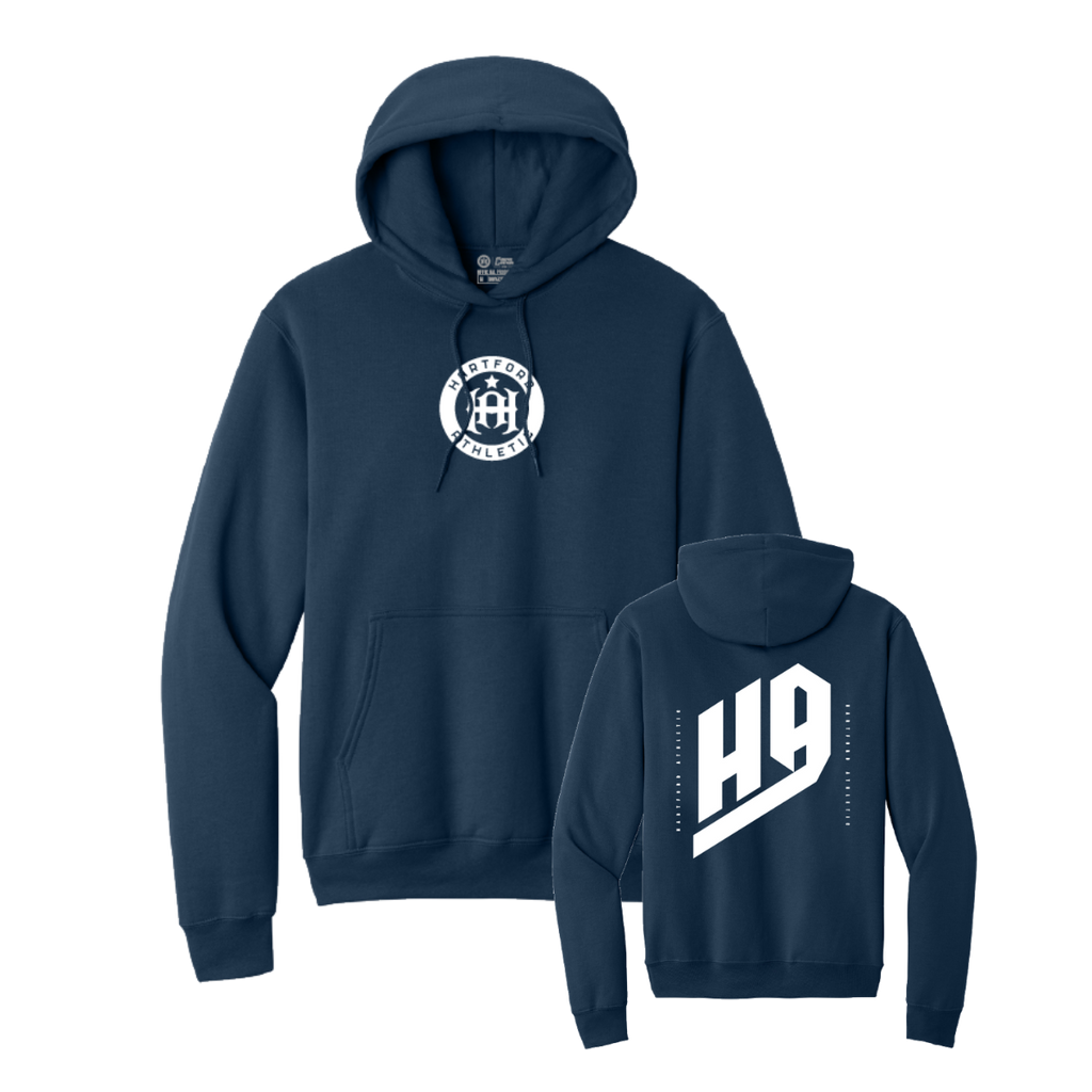 Hartford Athletic "HA" Hoodie Navy Both