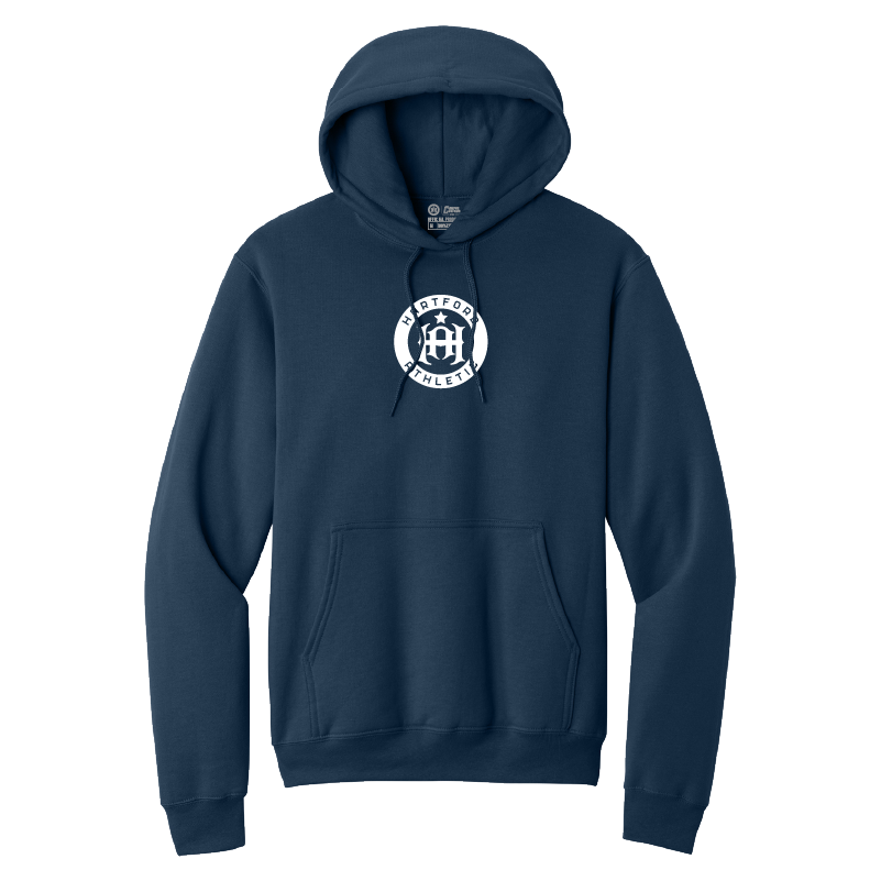 Hartford Athletic "HA" Hoodie Navy Front