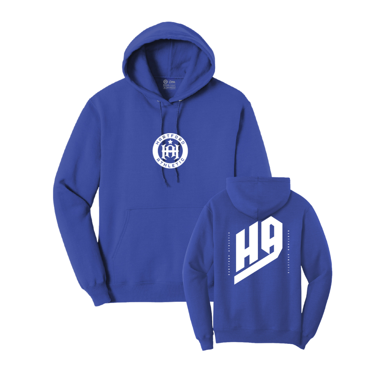 Hartford Athletic "HA" Hoodie Royal Both