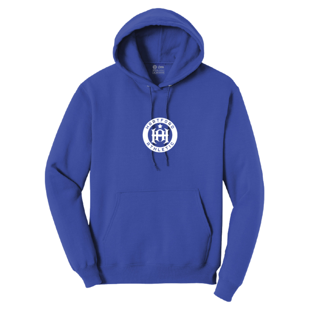 Hartford Athletic "HA" Hoodie Royal Front