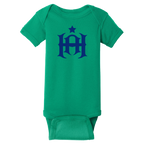 Hartford Athletic Infant H Logo Onesie Kelly