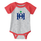 Hartford Athletic Infant H Logo Raglan Onesie Red
