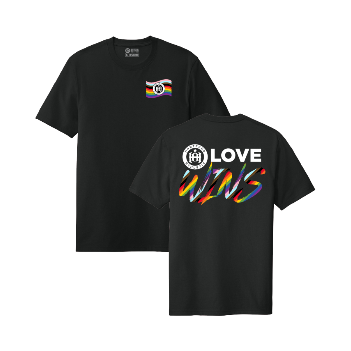 Hartford Athletic Love Wins T-Shirt Both