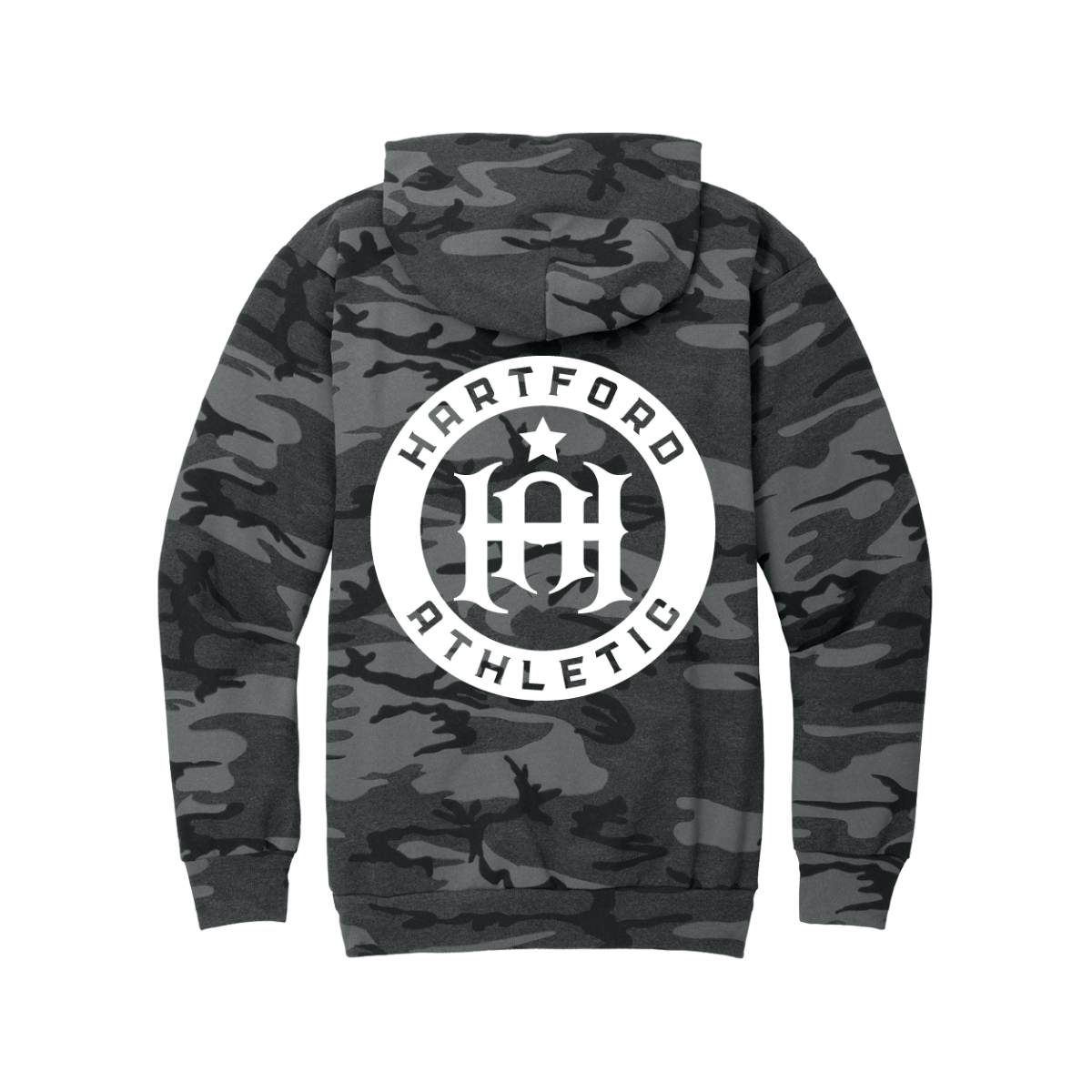 Hartford Athletic Military Appreciation Camo Hoodie Black Back