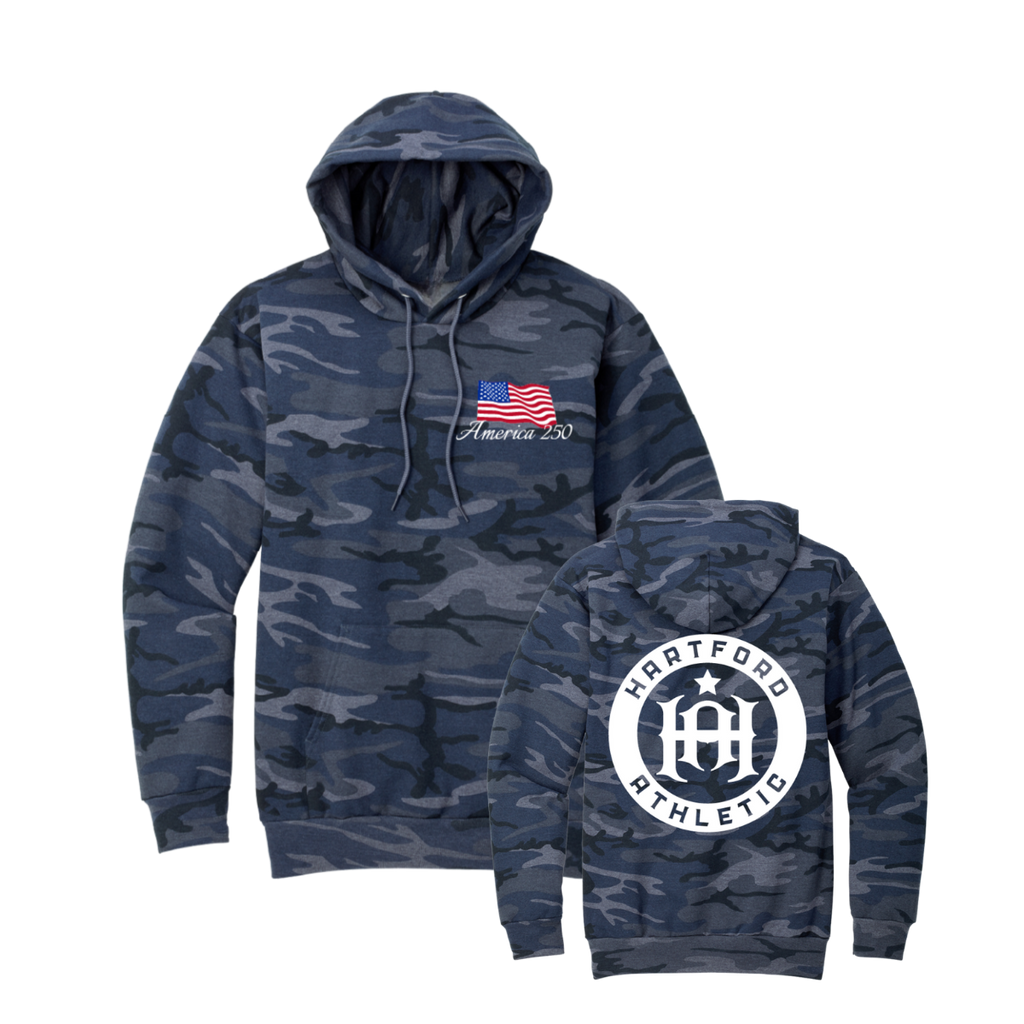 Hartford Athletic Military Appreciation Camo Hoodie Navy Both