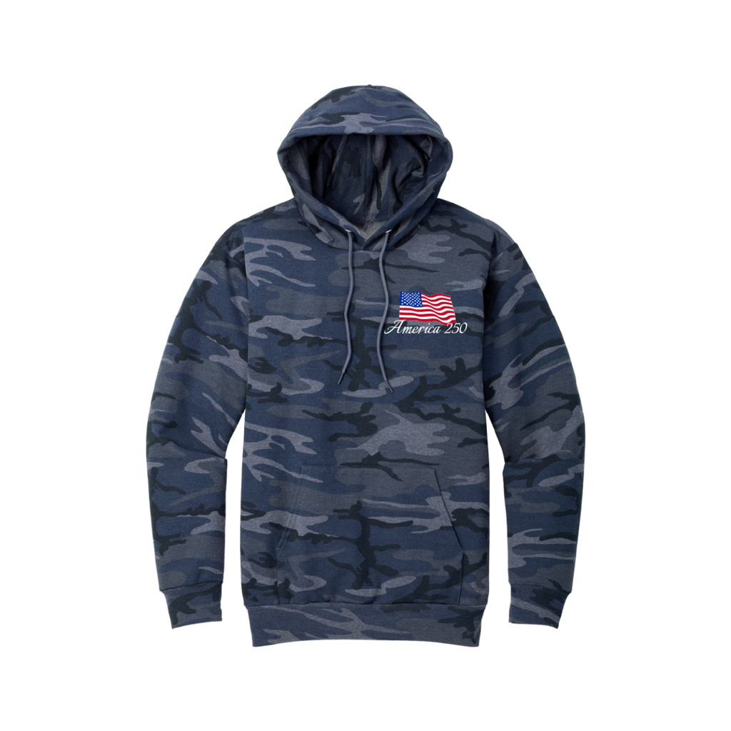 Hartford Athletic Military Appreciation Camo Hoodie Navy Front