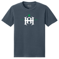 Hartford Athletic Monogram T-Shirt Washed Navy