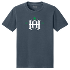Hartford Athletic Monogram T-Shirt Washed Navy