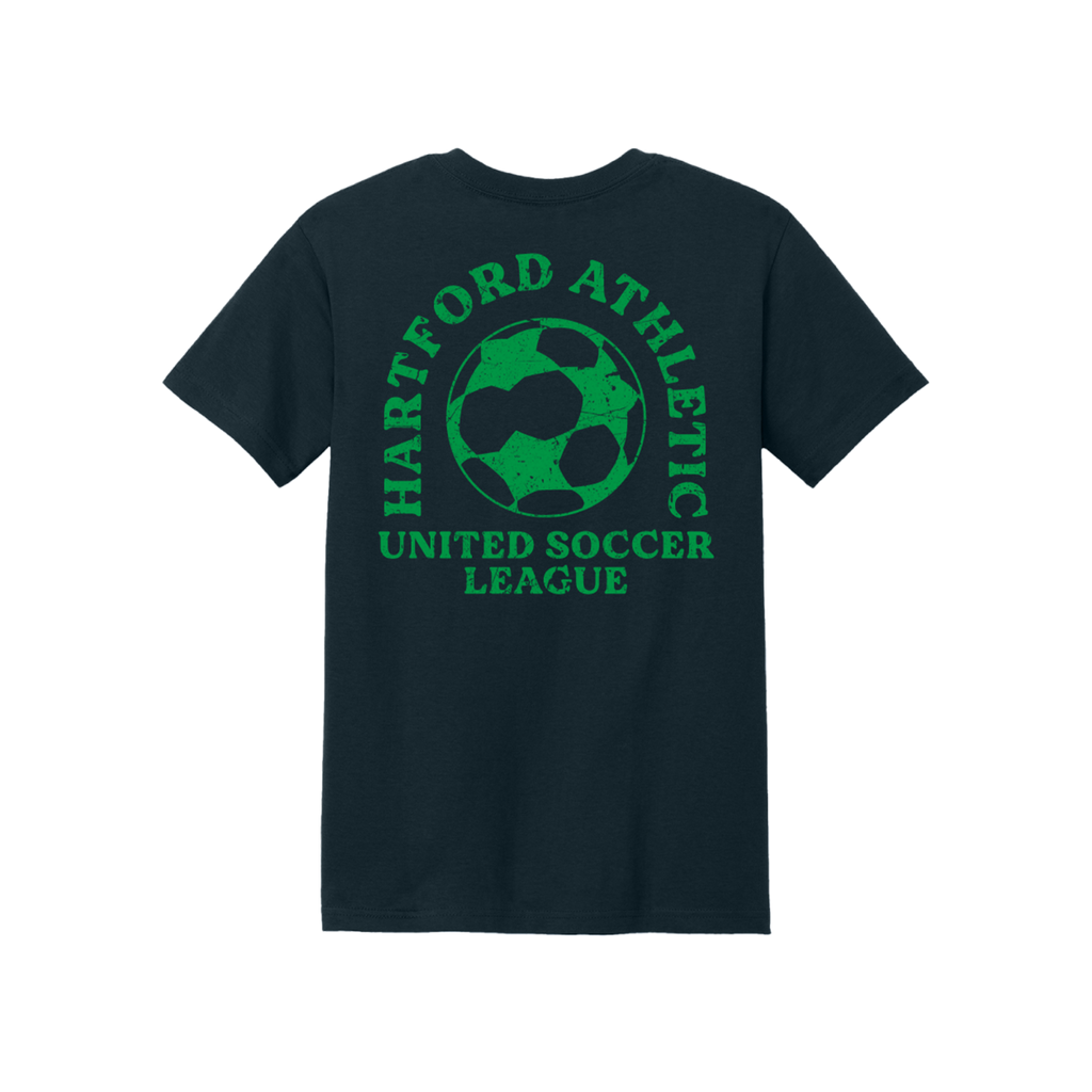 Hartford Athletic Retro League T-Shirt Navy Back