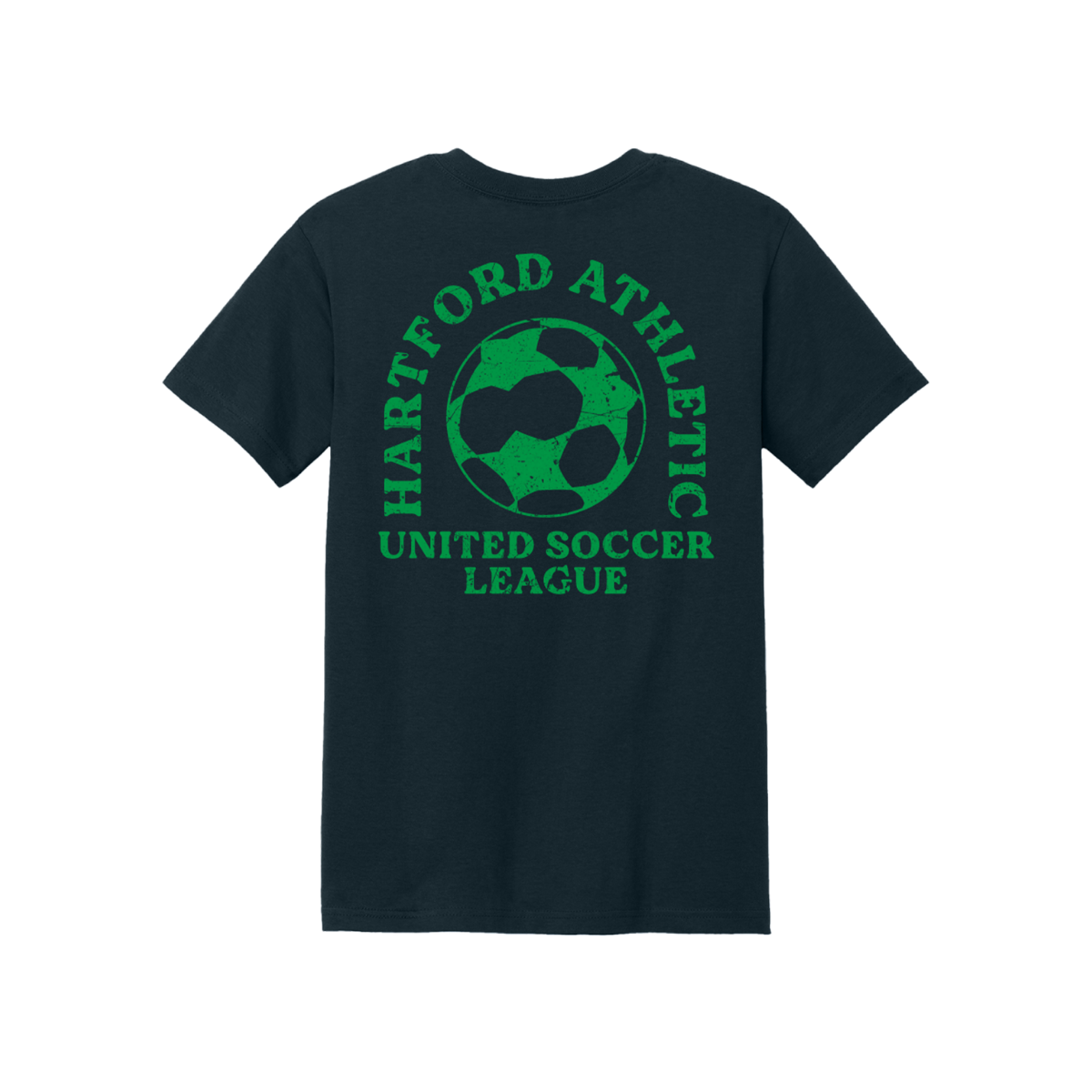Hartford Athletic Retro League T-Shirt Navy Back