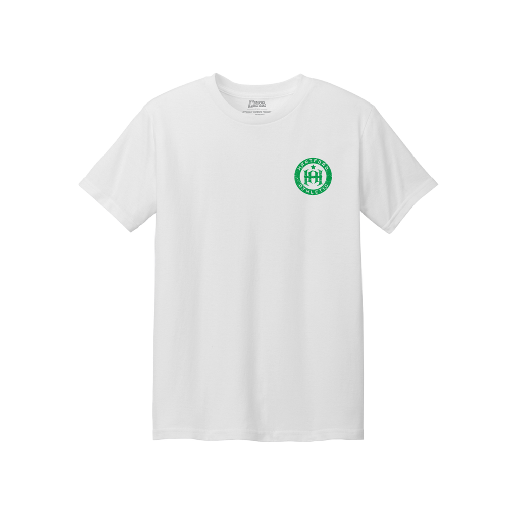Hartford Athletic Retro League T-Shirt White Front