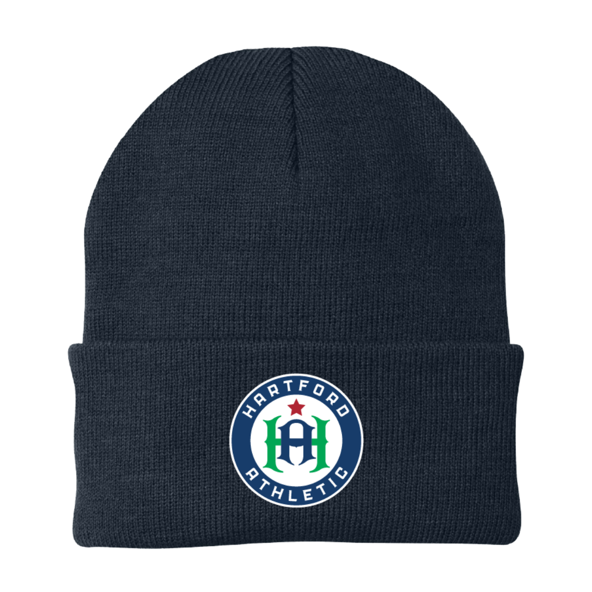 Hartford Athletic Signature Crest Beanie Navy