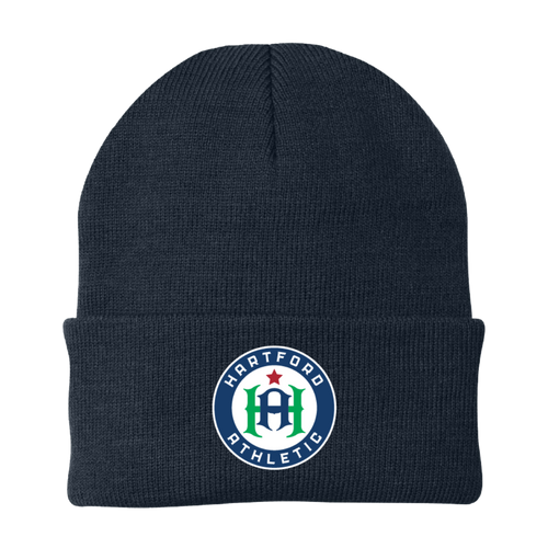 Hartford Athletic Signature Crest Beanie Navy