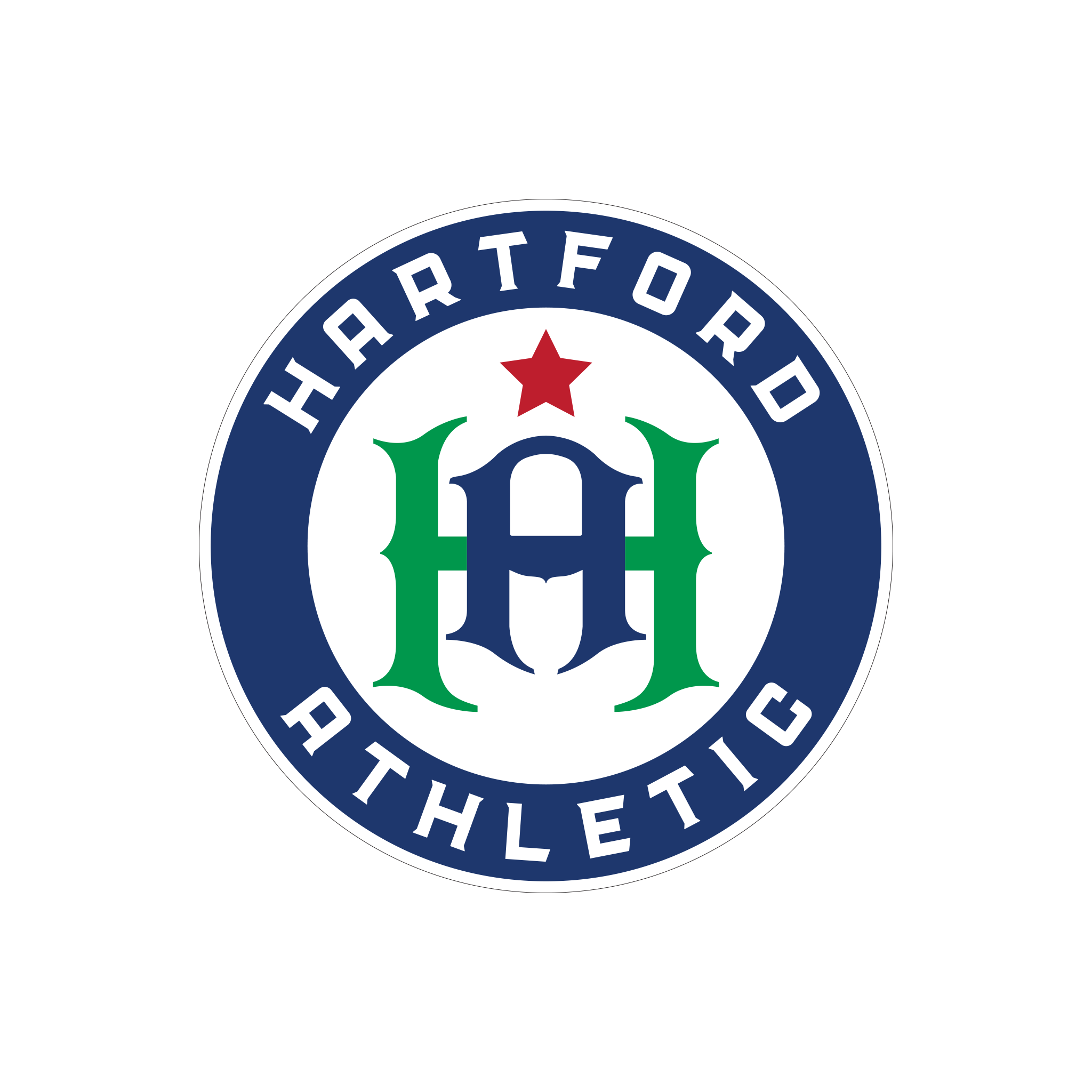 Hartford Athletic Signature Crest Decal