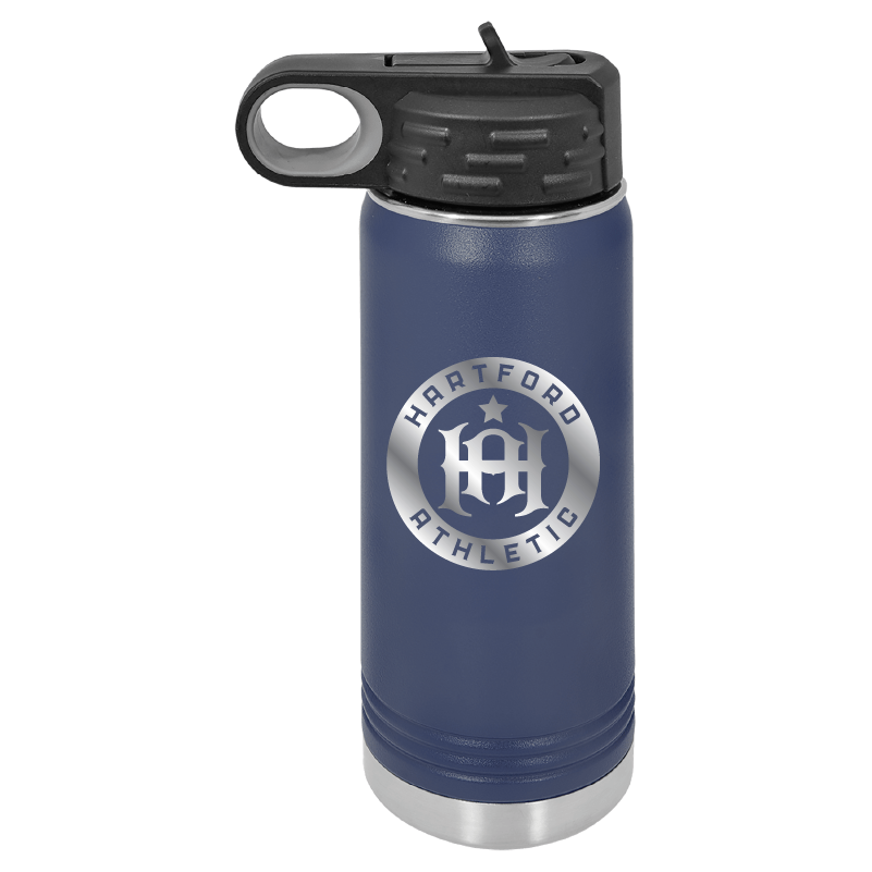 Hartford Athletic Signature Crest Lasered  Water Bottle