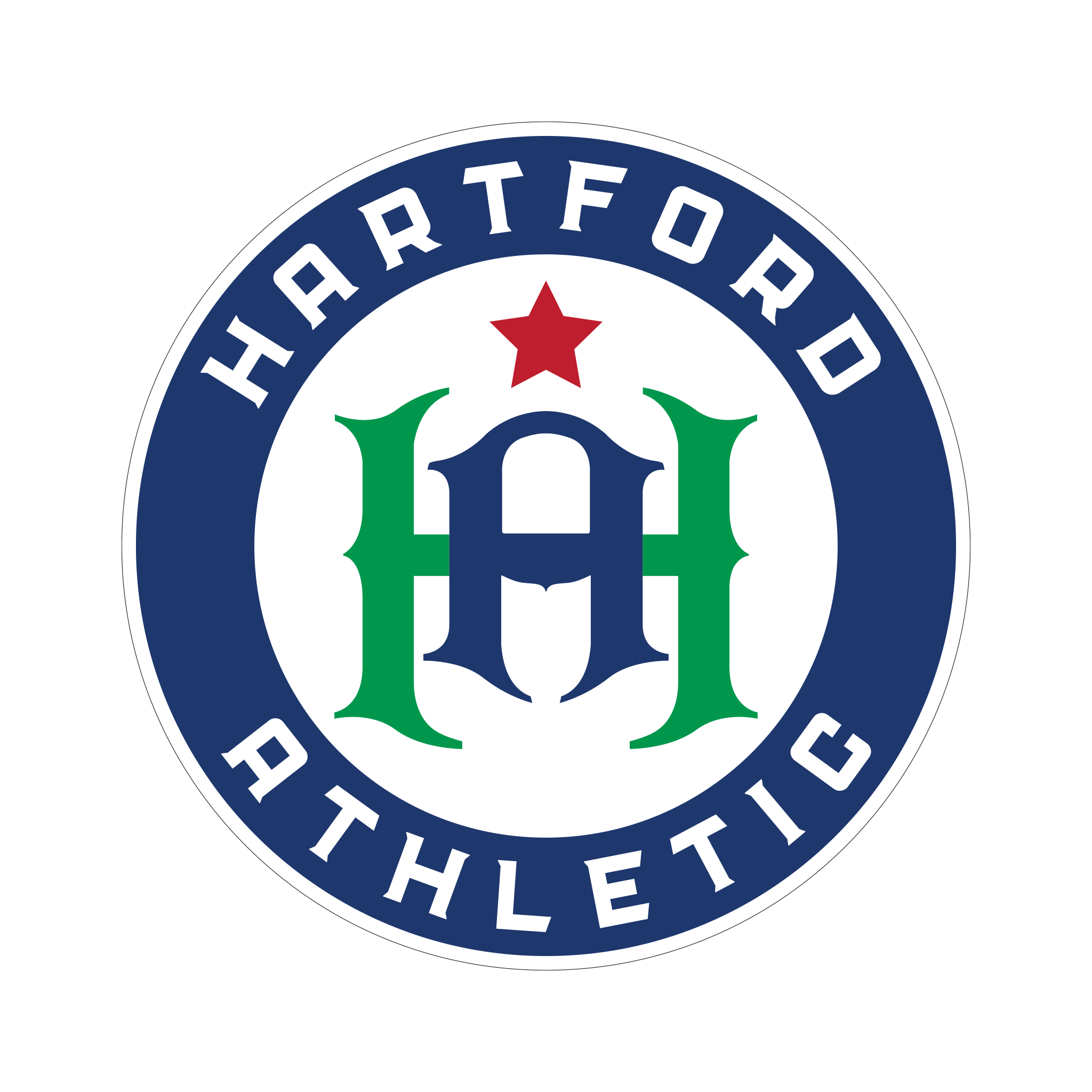 Hartford Athletic Signature Crest Magnet