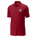 Hartford Athletic Signature Crest Polo Deep Red