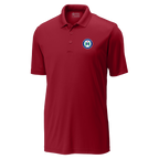 Hartford Athletic Signature Crest Polo Deep Red