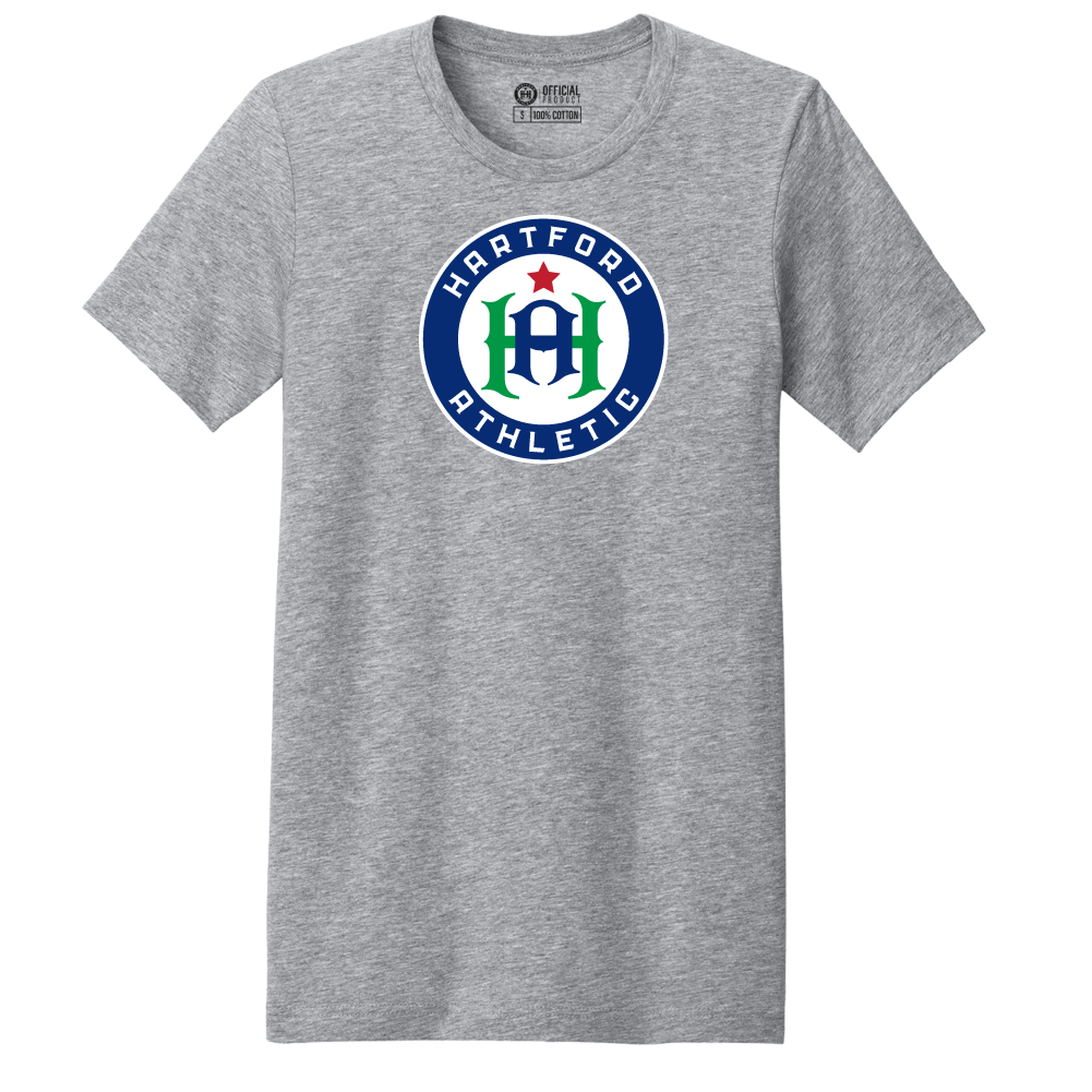Hartford Athletic Signature Crest T-Shirt Athletic Heather