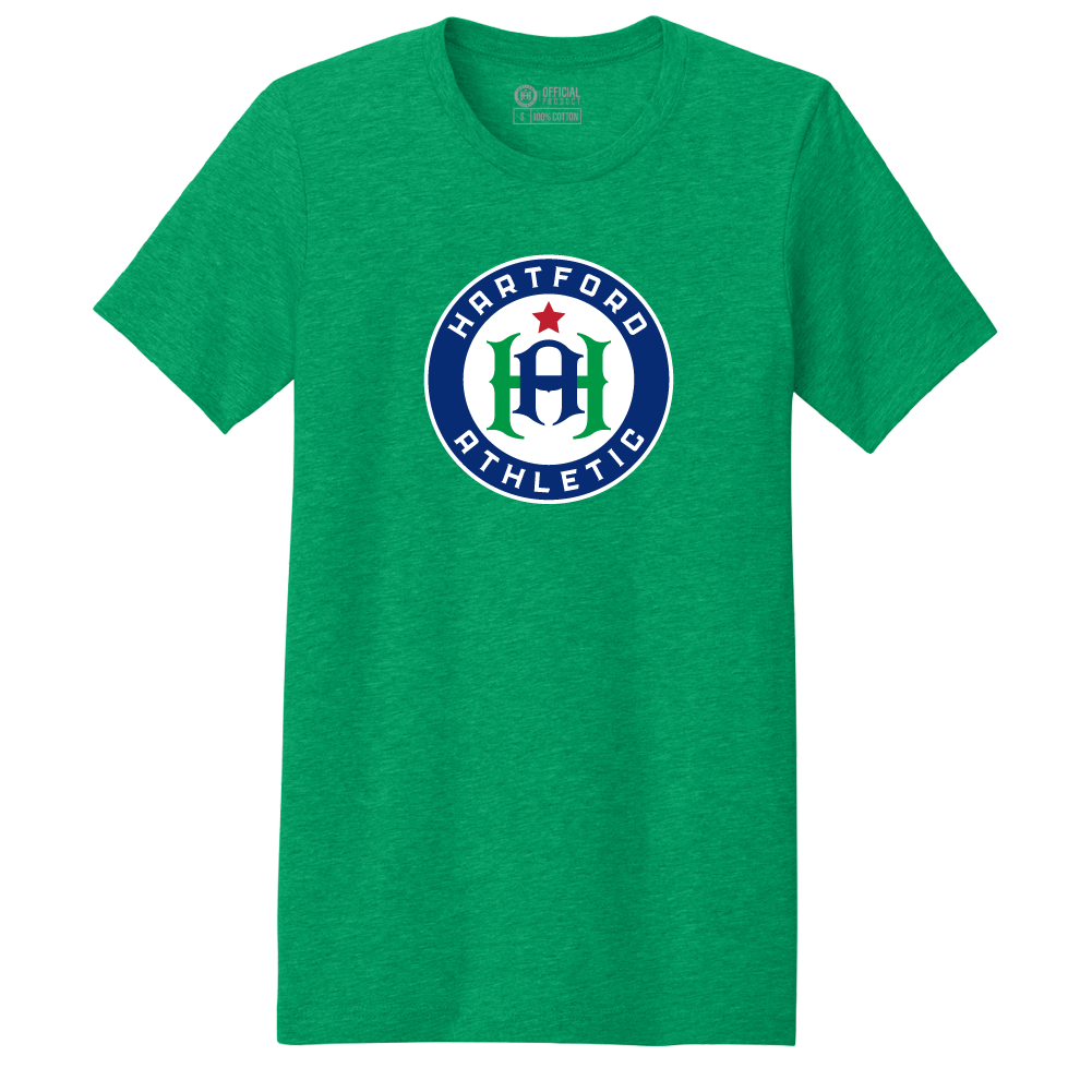Hartford Athletic Signature Crest T-Shirt Heather Kelly