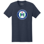 Hartford Athletic Signature Crest T-Shirt Heather Navy