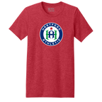 Hartford Athletic Signature Crest T-Shirt Heather Red