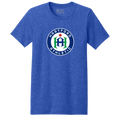 Hartford Athletic Signature Crest T-Shirt Heather True Royal