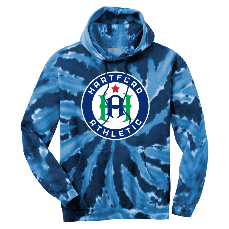 Hartford Athletic Signature Crest Tie-Dye Hoodie