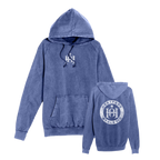 Hartford Athletic Signature Crest Vintage Wash Hoodie Vintage Denim Both