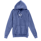 Hartford Athletic Signature Crest Vintage Wash Hoodie Vintage Denim Front