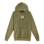 Hartford Athletic Signature Crest Vintage Wash Hoodie Vintage Olive Front