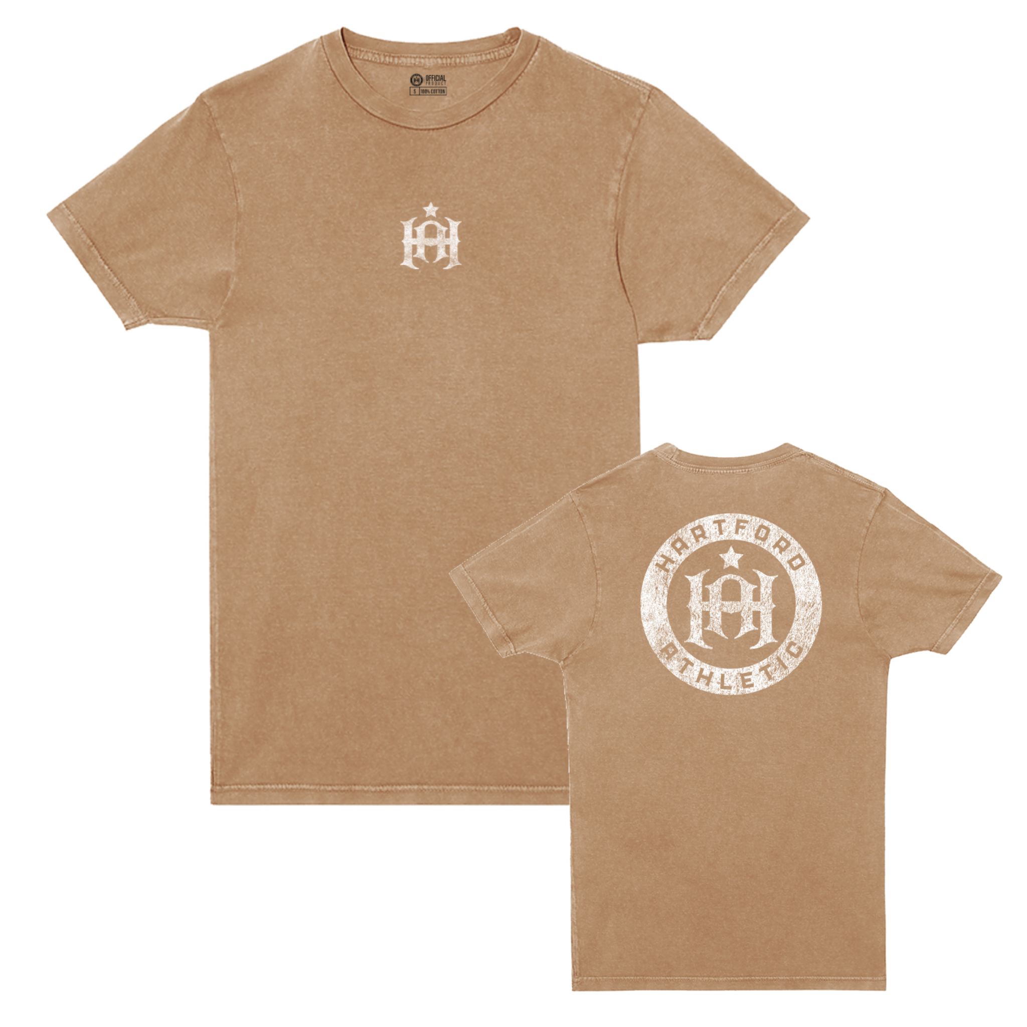 Hartford Athletic Signature Crest Vintage Wash T-Shirt