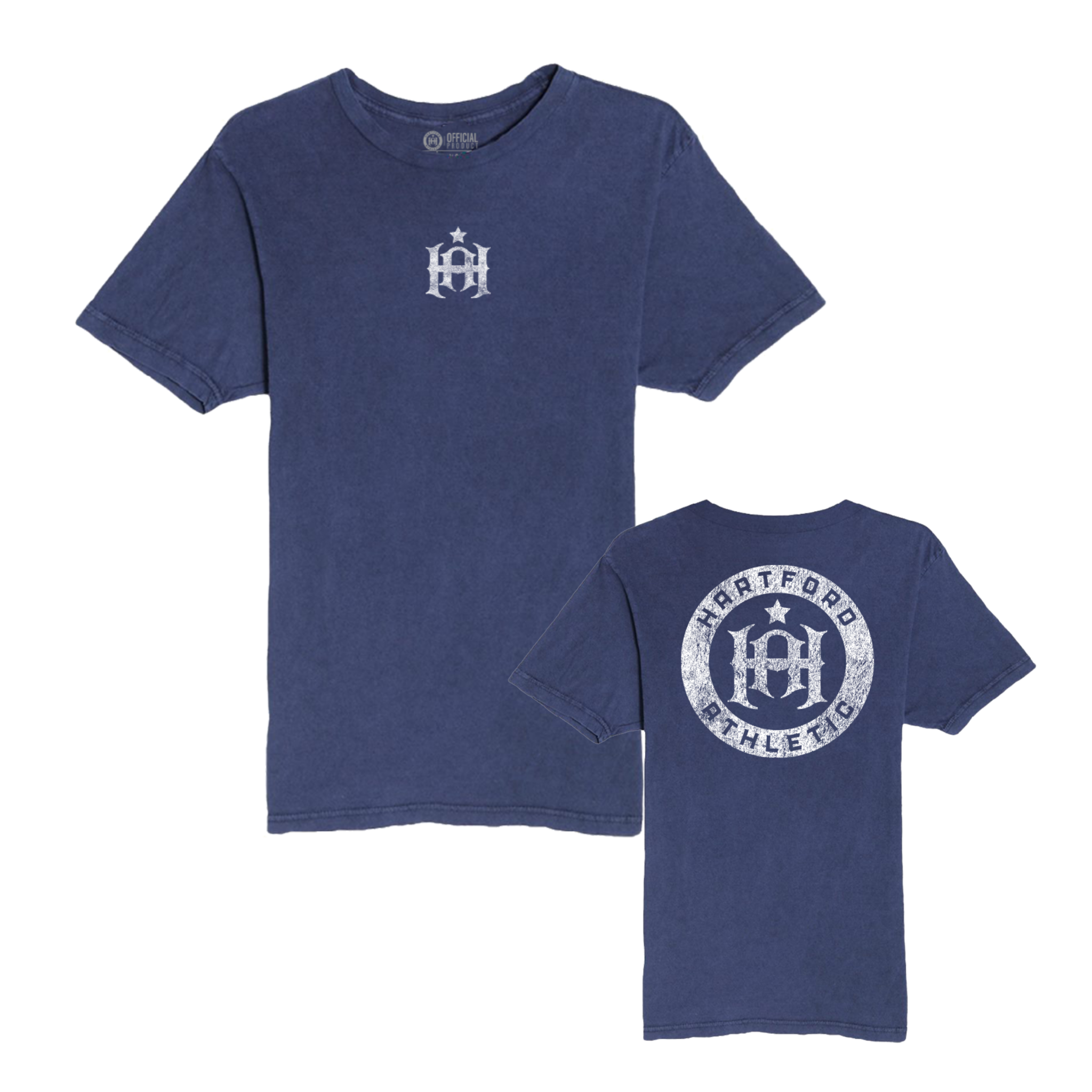 Hartford Athletic Signature Crest Vintage Wash T-Shirt