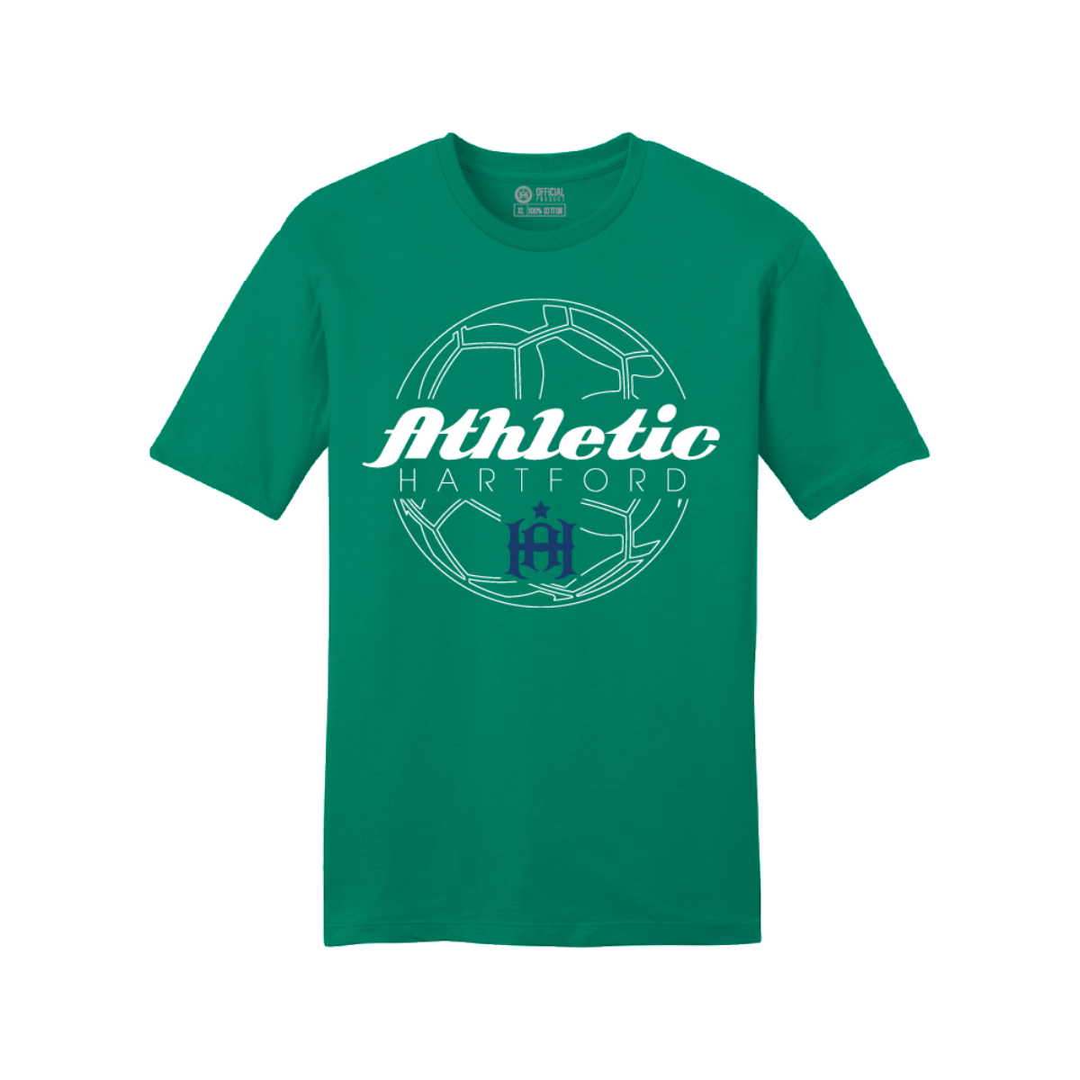 Hartford Athletic Soccer Ball Script T-Shirt