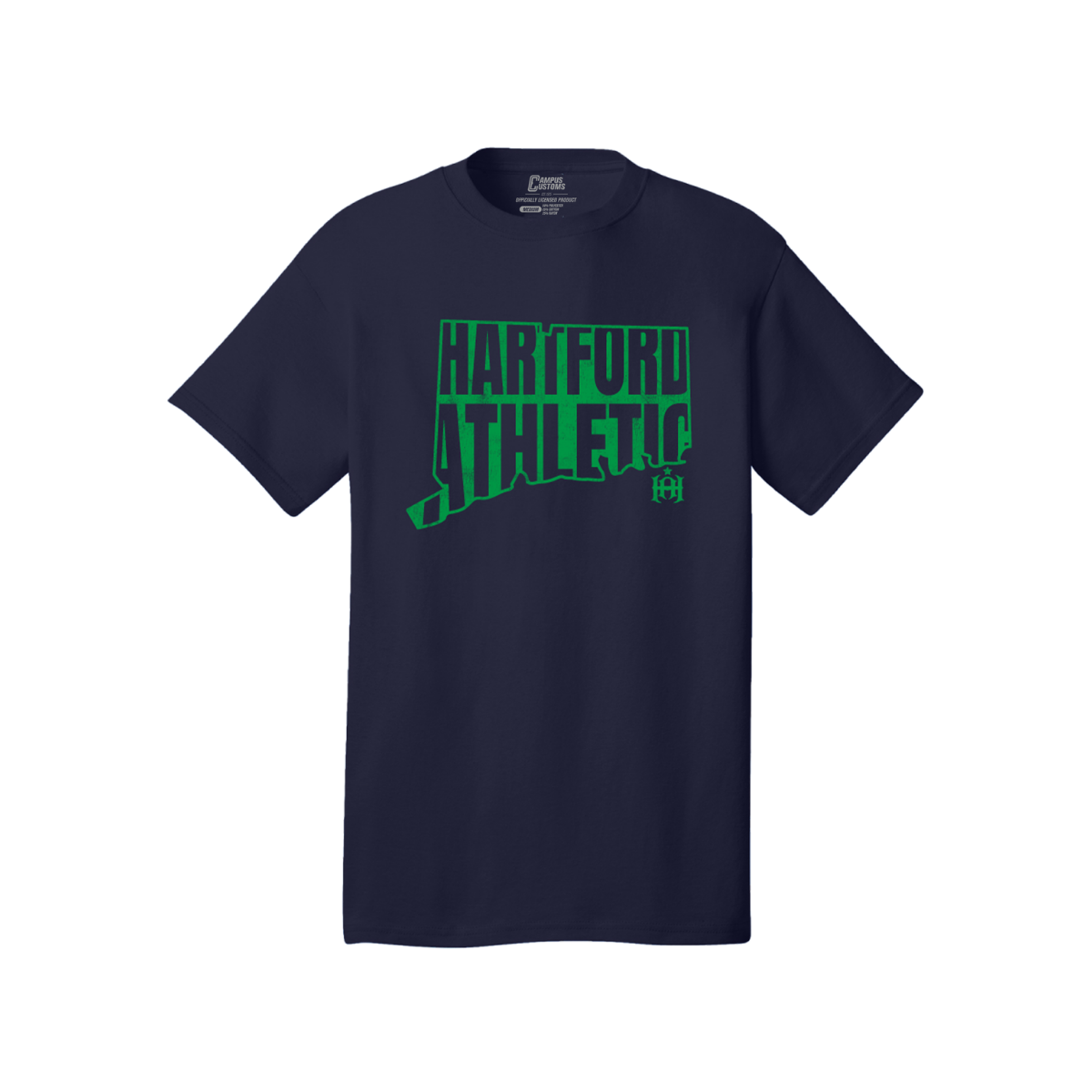 Hartford Athletic State T-Shirt Navy