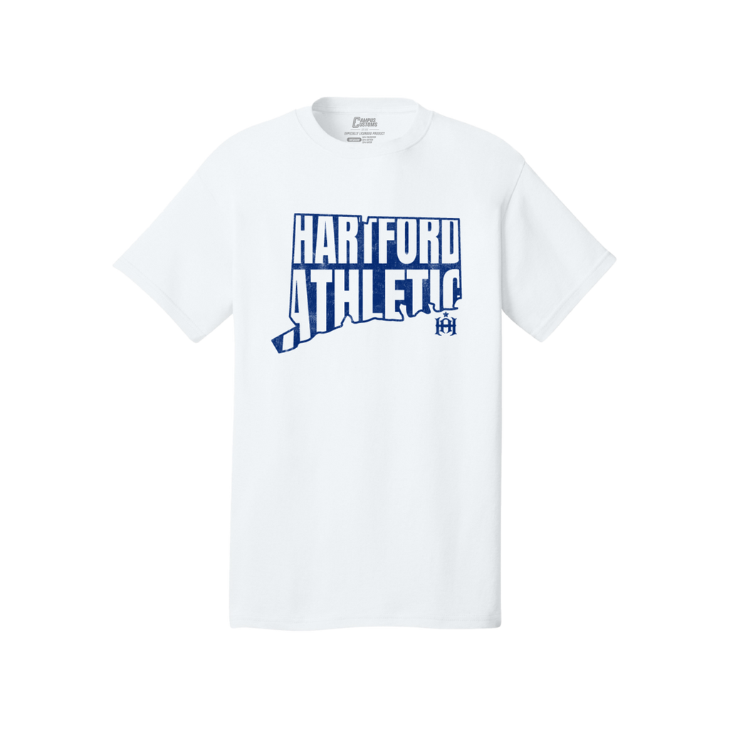 Hartford Athletic State T-Shirt White