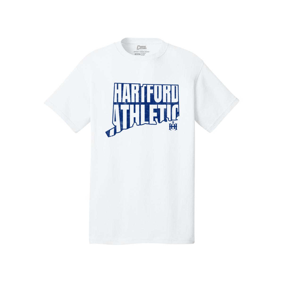Hartford Athletic State T-Shirt White